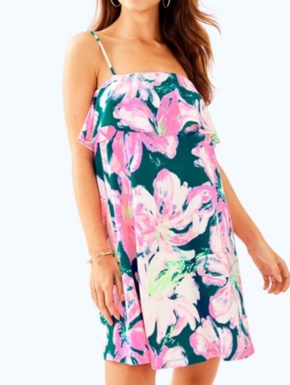 Lilly Pulitzer Annastasha Mini Dress Size Large Coastal